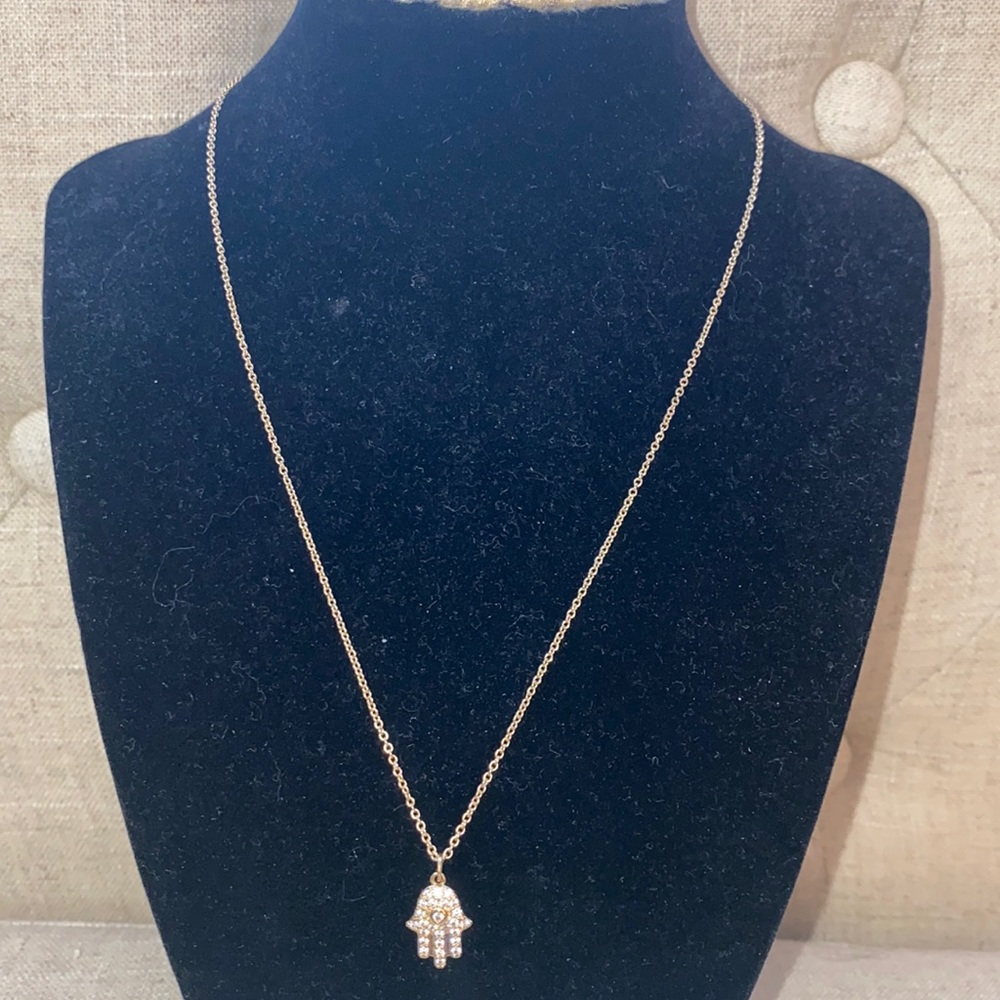 Hand‎ of Fatima Women’s Gold Necklace